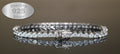 4mm Tennis 925 Sterling Silver Bracelet 14.6ct Lab Sim VVS1 Diamond
