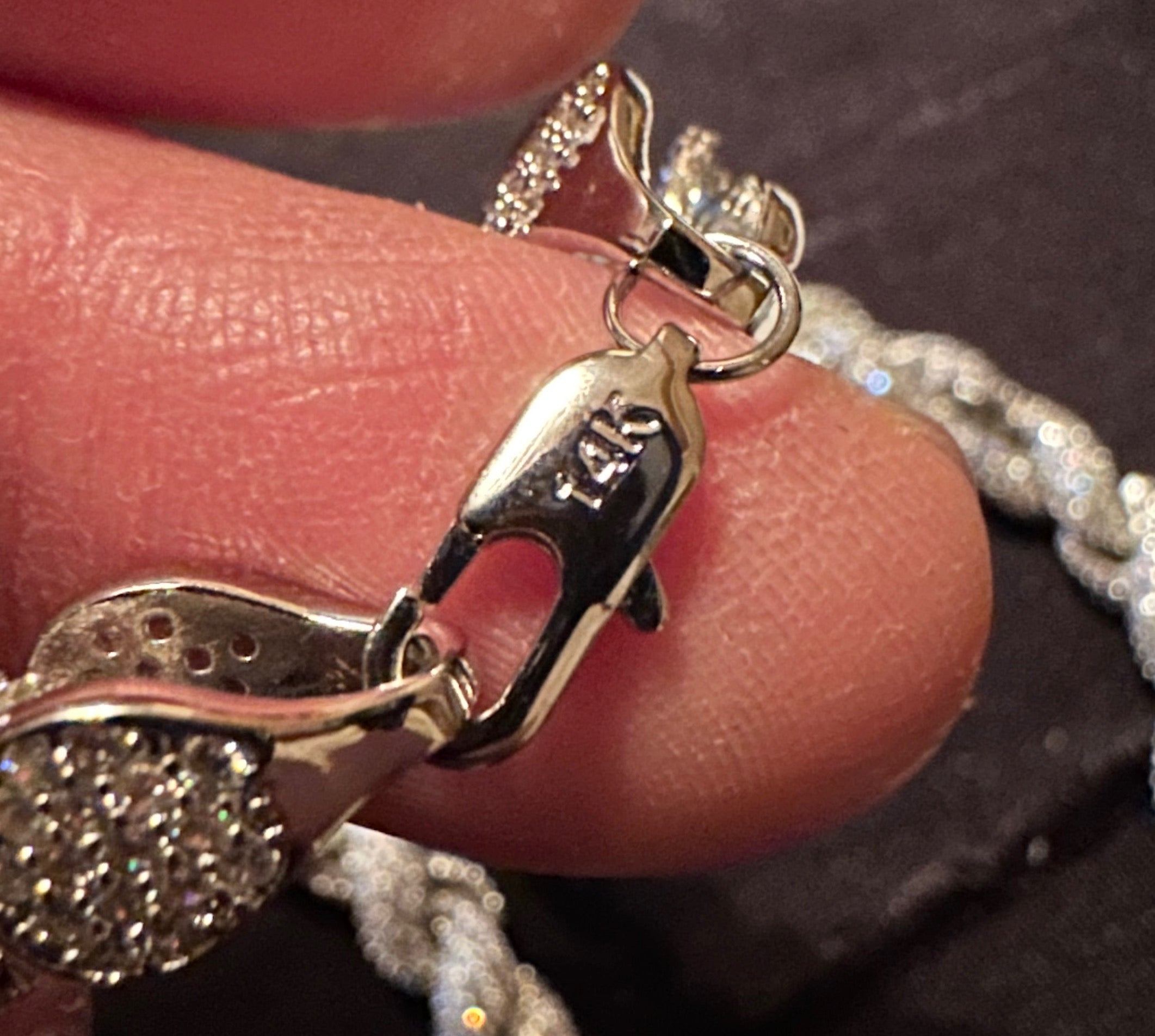 8mm Rope Chain 12.6ctw Lab Sim VVS1 Diamond Bracelet