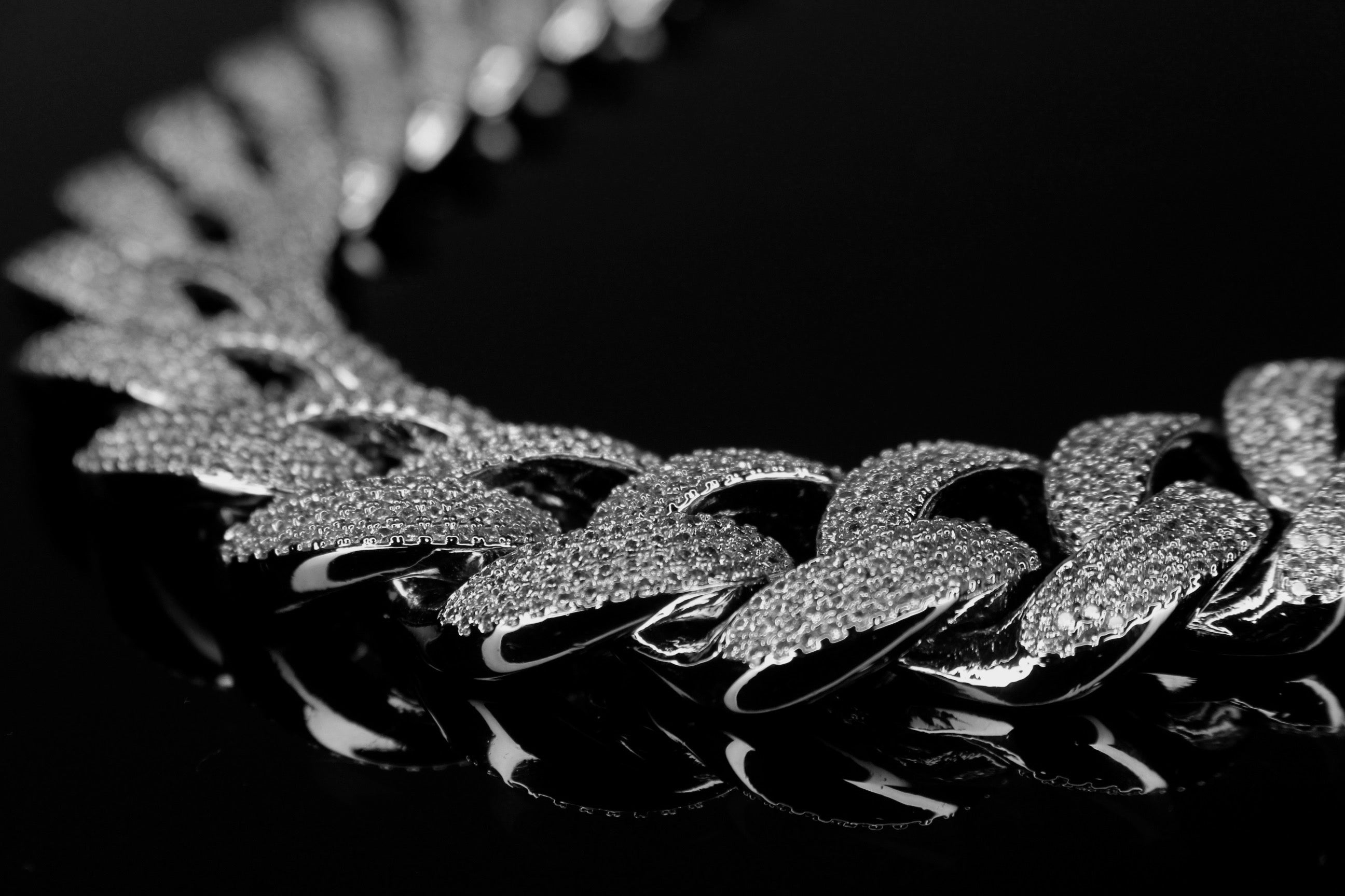 22mm Cuban Miami 156.2ctw Lab Sim Diamonds VVS1 Necklace