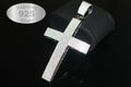 XL CROSS MASSIVE Pendant 12.6ct Lab Sim VVS1 Diamonds - 925 STERLING SILVER
