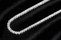 5mm Tennis Chain 100ct Lab Sim VVS1 Diamond Necklace