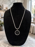 MEDUSA Medallion Pendant TENNIS 75.6ct Lab Sim VVS1 Diamond Necklace SET