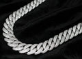 20mm Cuban Miami 82.6ctw Lab Sim VVS1 Diamond Necklace