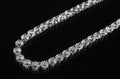 8mm MASSIVE XXL Tennis Chain 152ct Lab Sim VVS1 Diamond Necklace