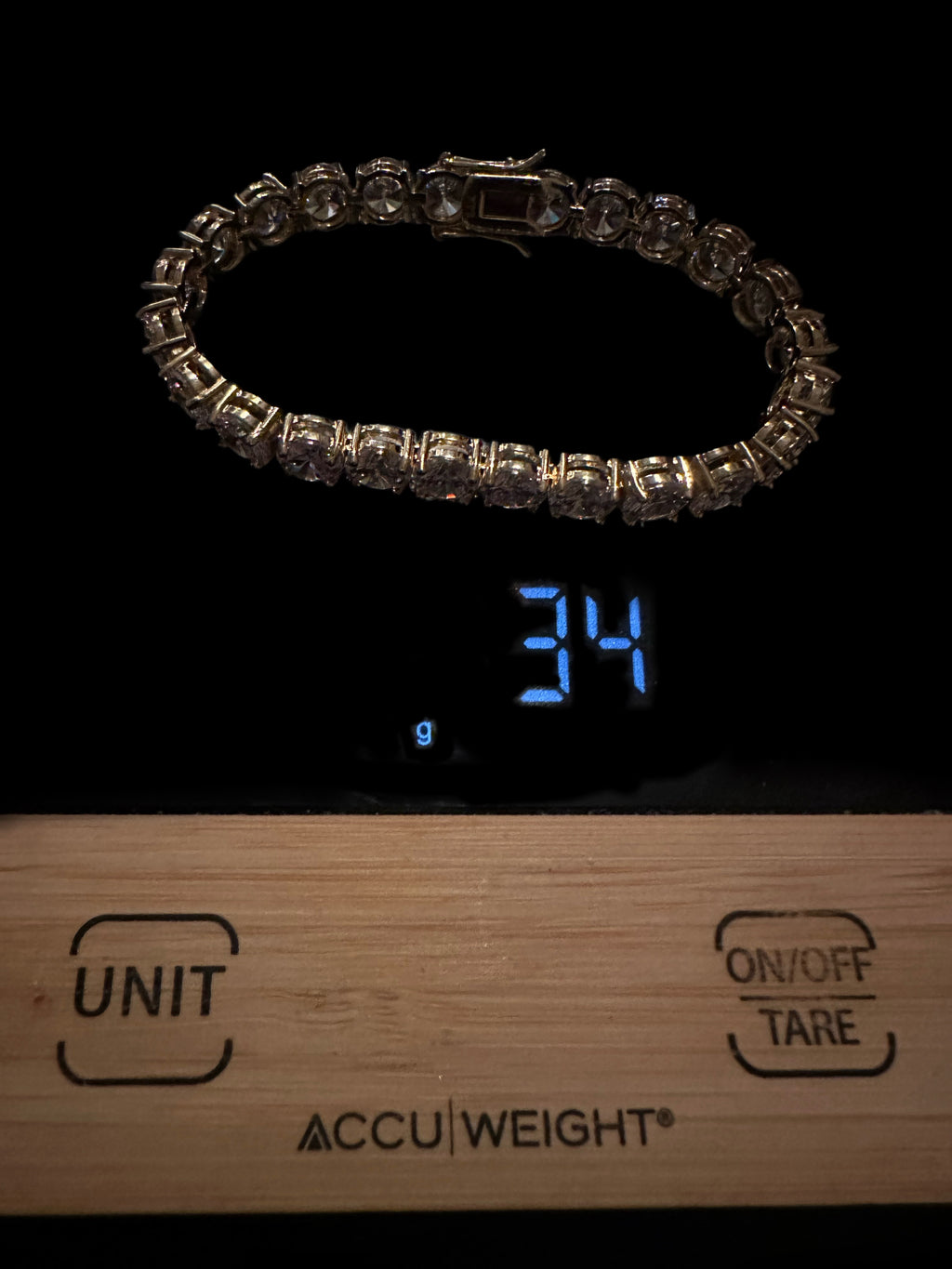 8mm MASSIVE XXL Tennis Bracelet 48ct Lab Sim VVS Diamonds GOLD