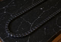 5mm ONYX BLACK Diamond 80ctw Lab Sim VVS1 Tennis Necklace PVD