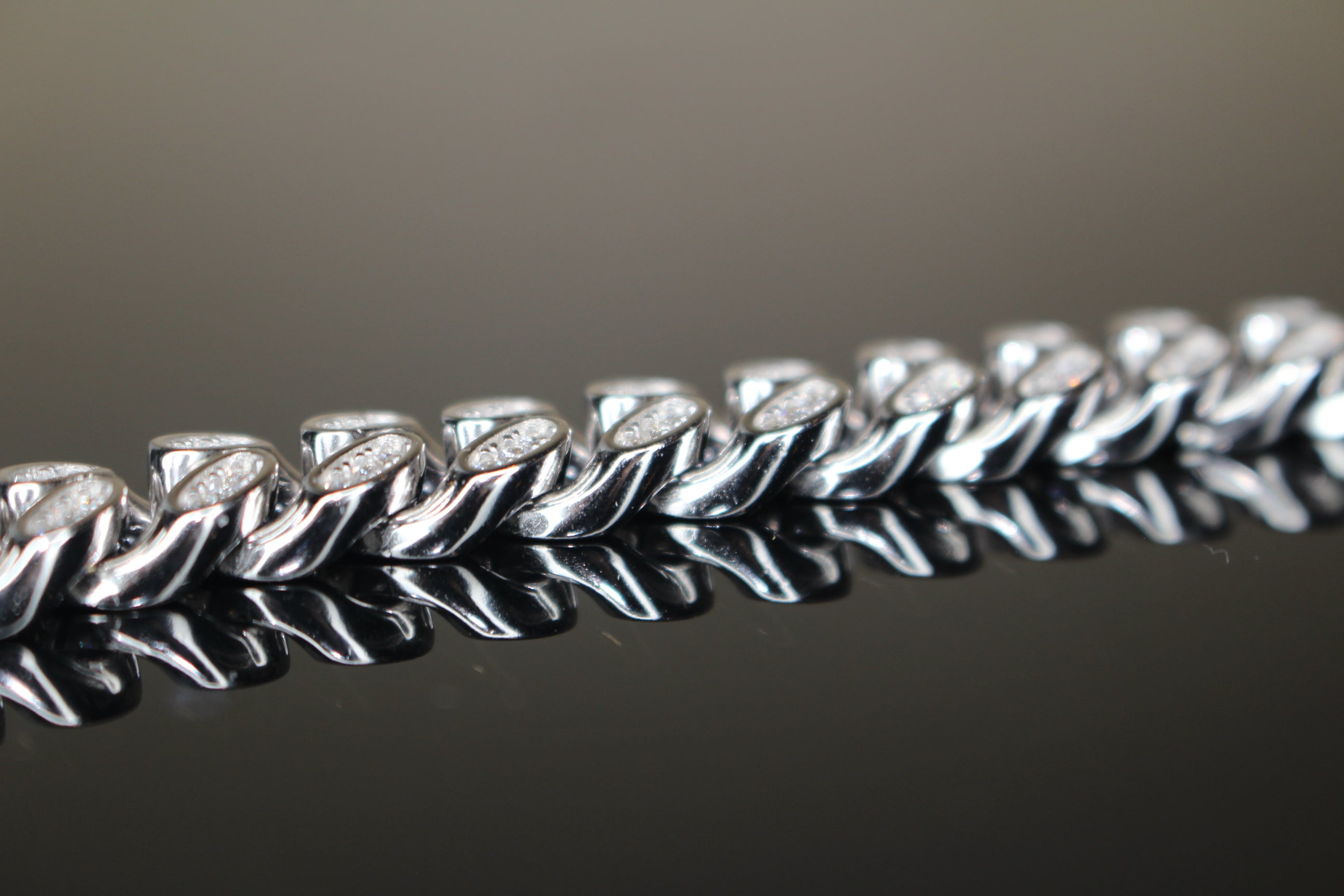 10mm Cuban Miami 925 Sterling Silver Bracelet 12ct Lab Sim VVS1 Diamond