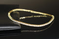 2mm Tennis Bracelet 6.2ct Lab Sim VVS1 Diamonds - GOLD