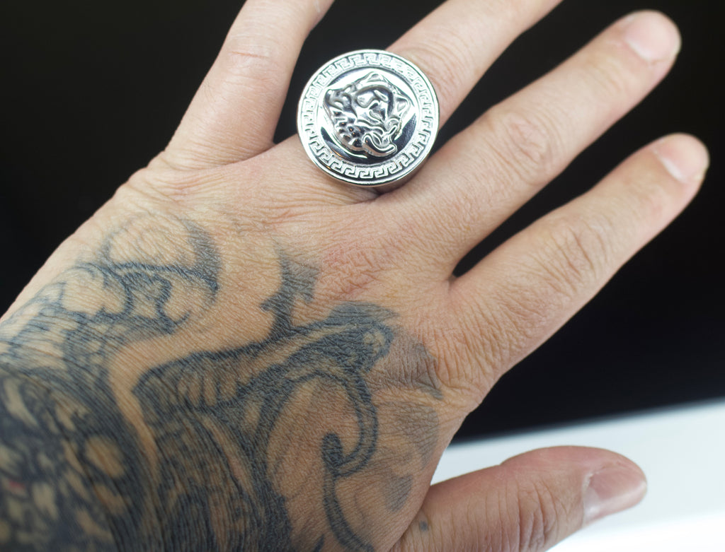 XXL Medusa MASSIVE Statement Piece Ring Ultra Heavy