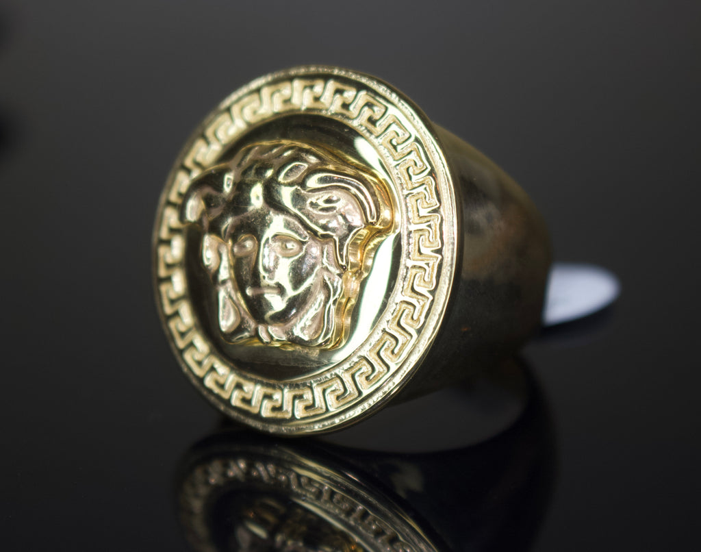 XXL Medusa MASSIVE Statement Piece Ring Ultra Heavy- Gold