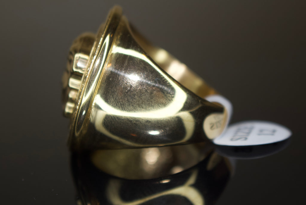 XXL Medusa MASSIVE Statement Piece Ring Ultra Heavy- Gold