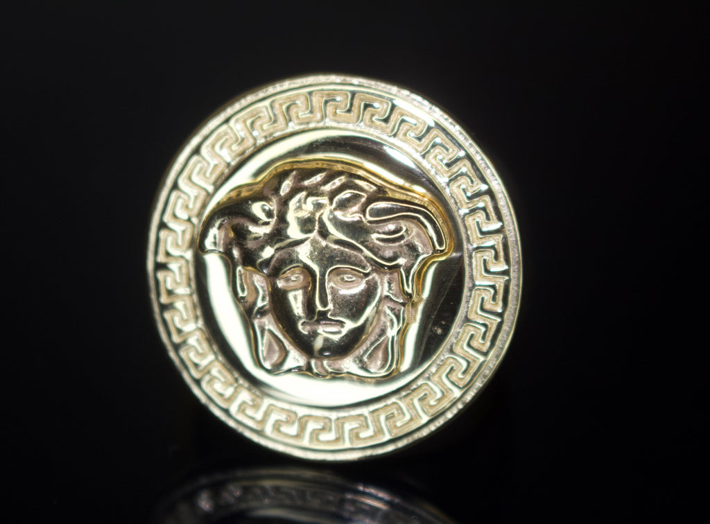 XXL Medusa MASSIVE Statement Piece Ring Ultra Heavy- Gold