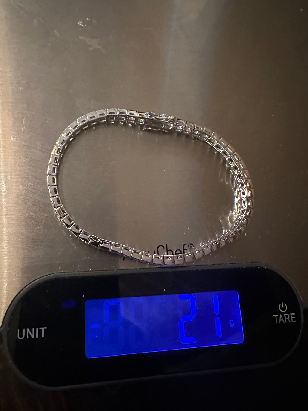 4mm Baguette Square Cushion-Cut Tennis Bracelet 15.75ct Lab Sim Diamonds