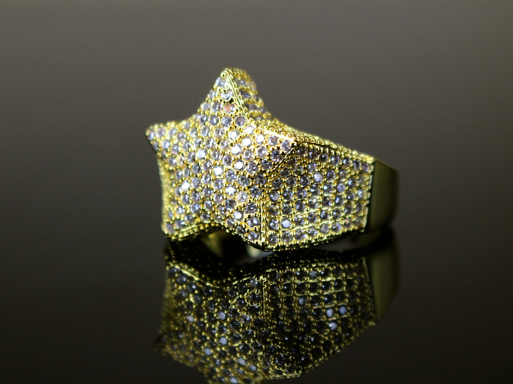 STAR Pave 2.2ct Lab VVS1 Sim Diamond Ring