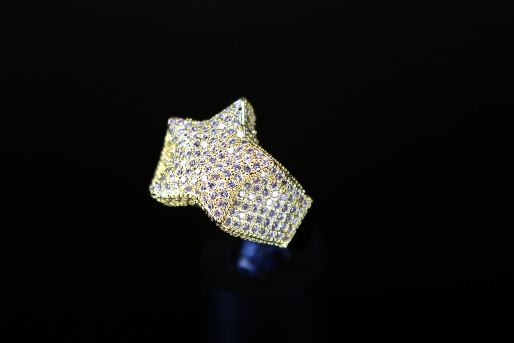 STAR Pave 2.2ct Lab VVS1 Sim Diamond Ring