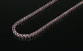 4mm Tennis Chain 70ct Lab Sim VVS1 Diamond Necklace - PINK Rose Gold