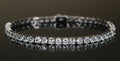 4mm Tennis Bracelet 14.75ct Lab Sim VVS1 Diamonds