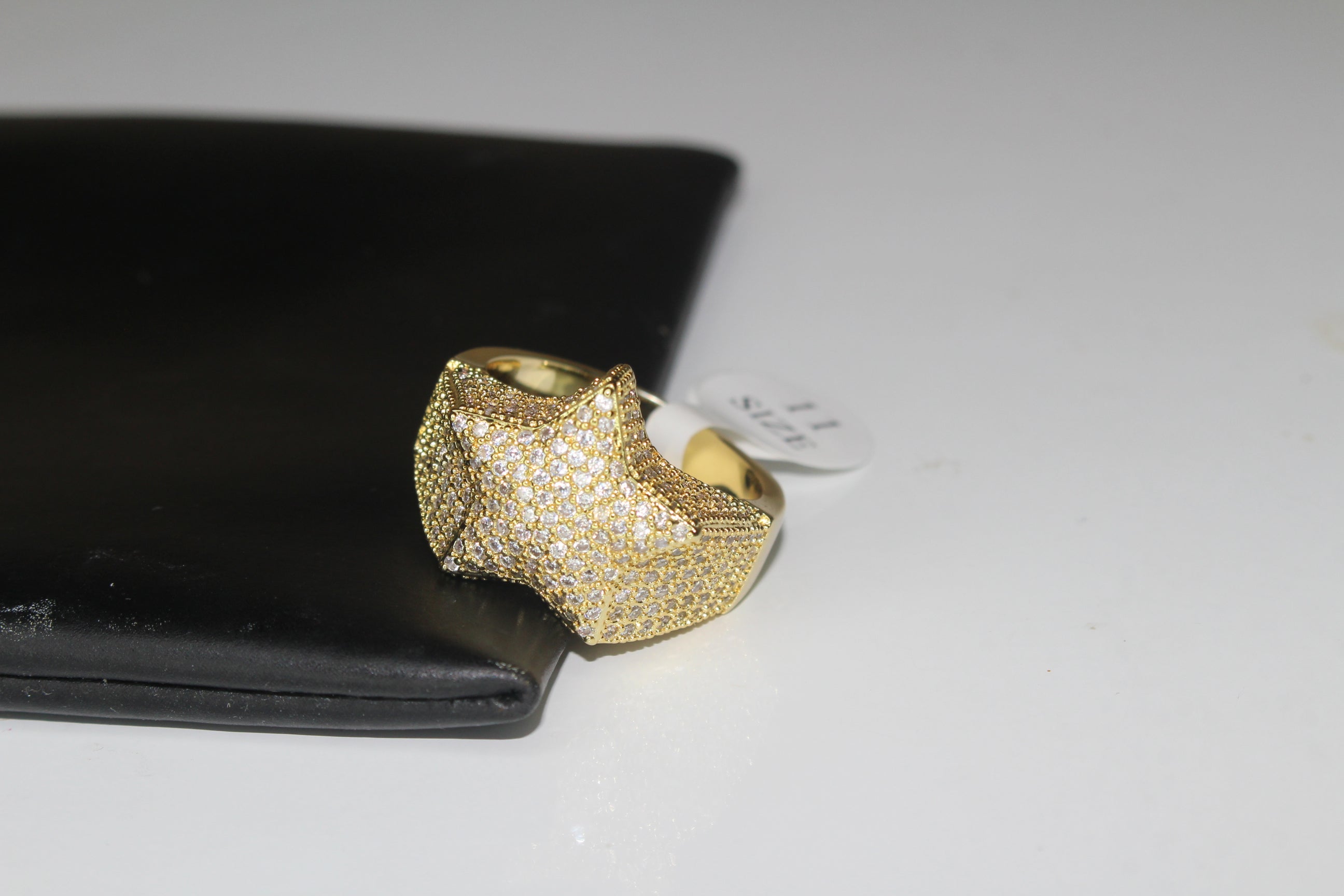 STAR Pave 2.2ct Lab VVS1 Sim Diamond Ring
