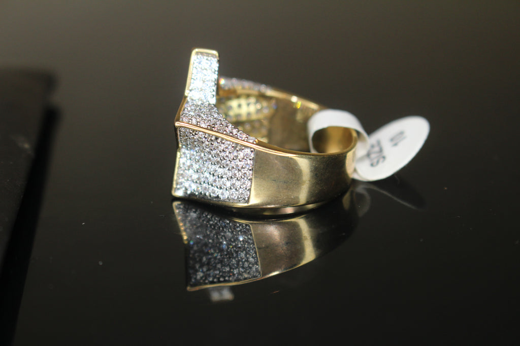 STAR big 2.6ct Lab VVS1 Sim Diamond Ring