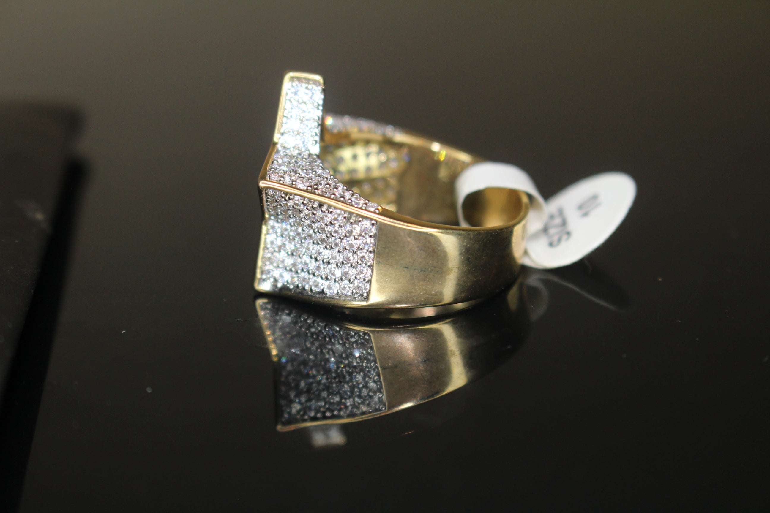 STAR big 2.6ct Lab VVS1 Sim Diamond Ring