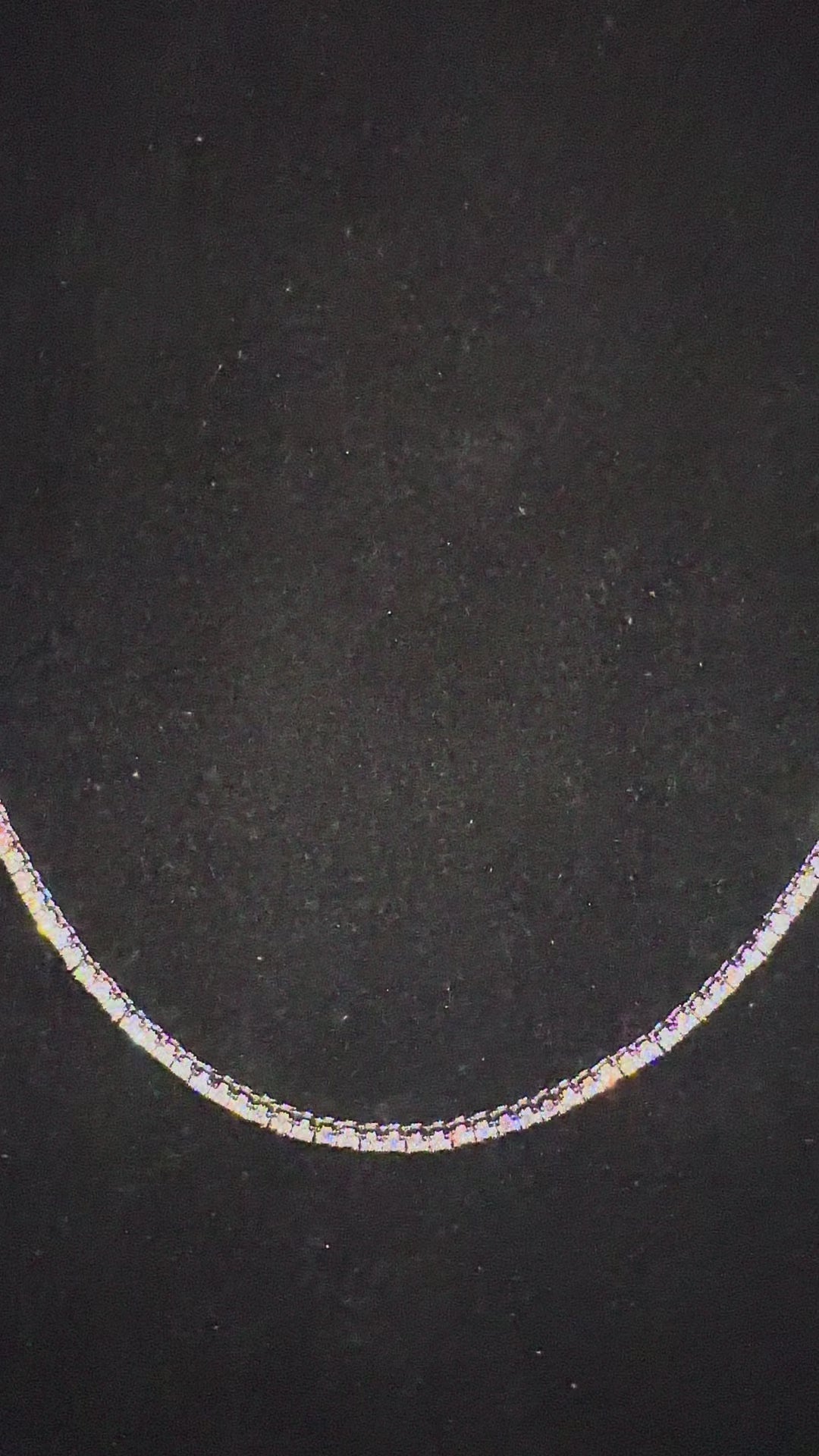 2mm Tennis Chain 10.6ct Lab Sim VVS1 Diamond Necklace