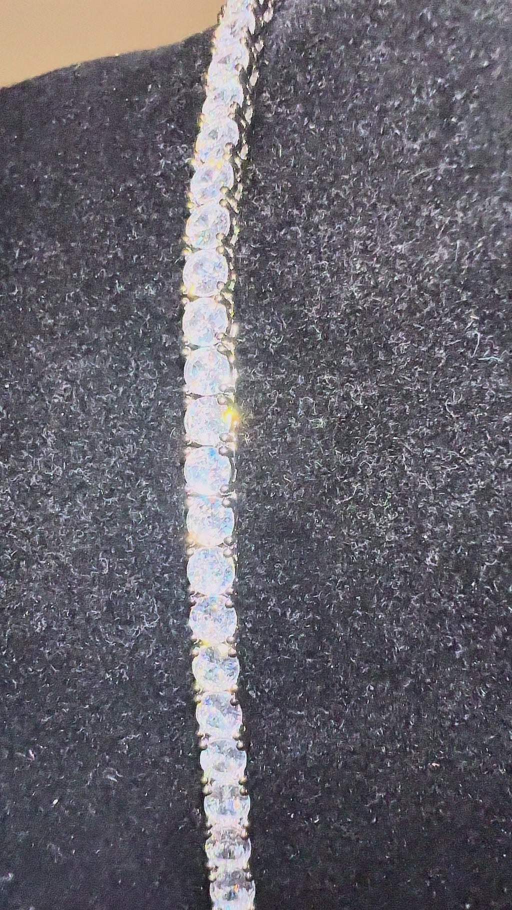 4mm Tennis Chain 70ct Lab Sim VVS1 Diamond Necklace