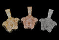 XL MEDUSA VERSACE Pendant 10.2ct Lab Sim VVS1 Diamonds