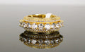 ETERNITY SPINNER 10ct Lab Sim VVS1 Diamond Ring Gold