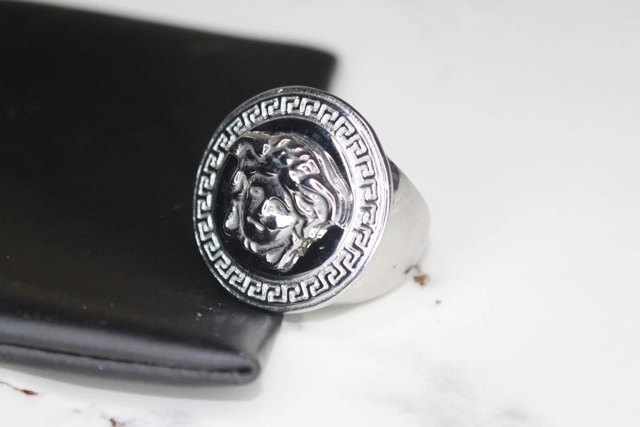 XXL Medusa MASSIVE Statement Piece Ring Ultra Heavy