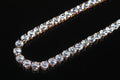 8mm MASSIVE XXL Tennis Chain 152ct Lab Sim VVS1 Diamond Necklace Rose Gold